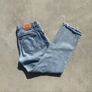 Levi 550 vintage cropped